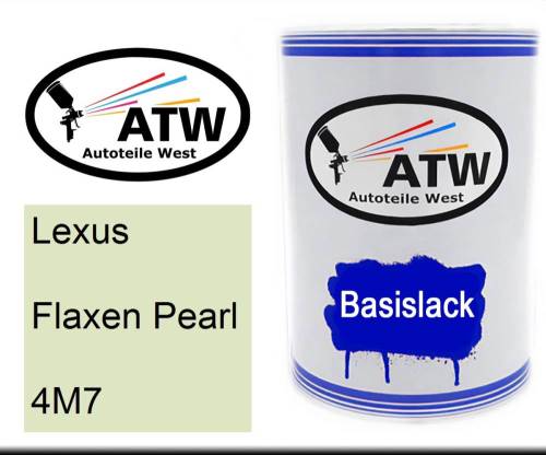Lexus, Flaxen Pearl, 4M7: 500ml Lackdose, von ATW Autoteile West.